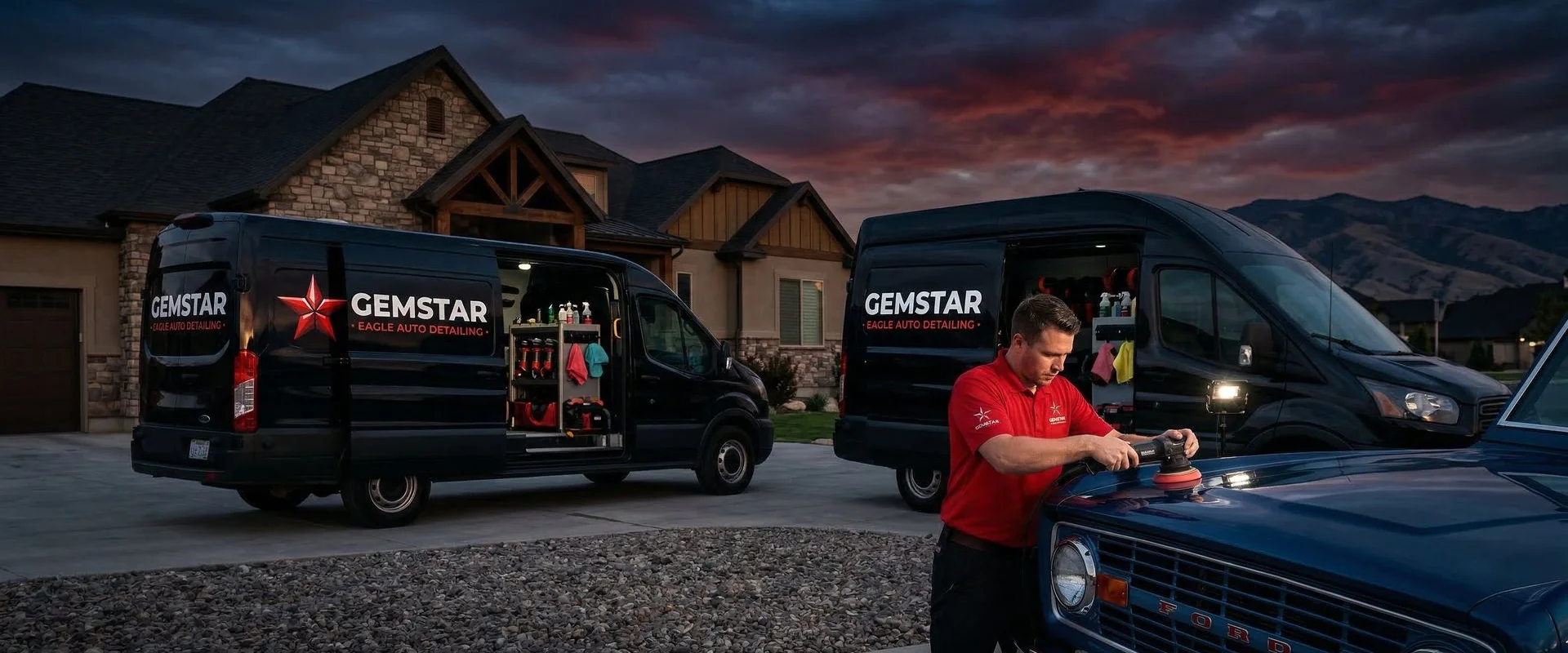 Professional mobile auto detailing service in Kuna, Idaho